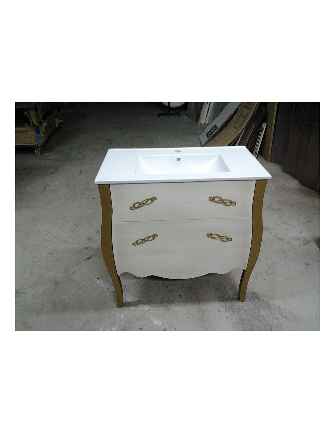 Lavabo porcelanico 75x46