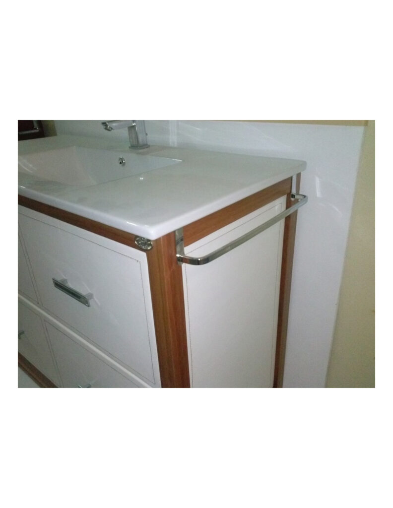 Toallero metalico cromo Athenea 50x7