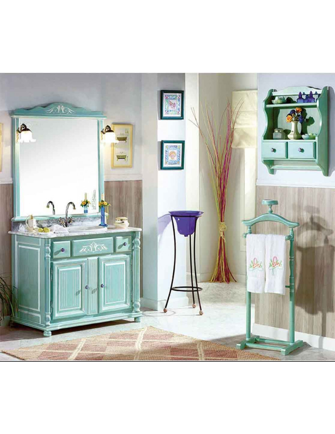 conjunto mueble baño