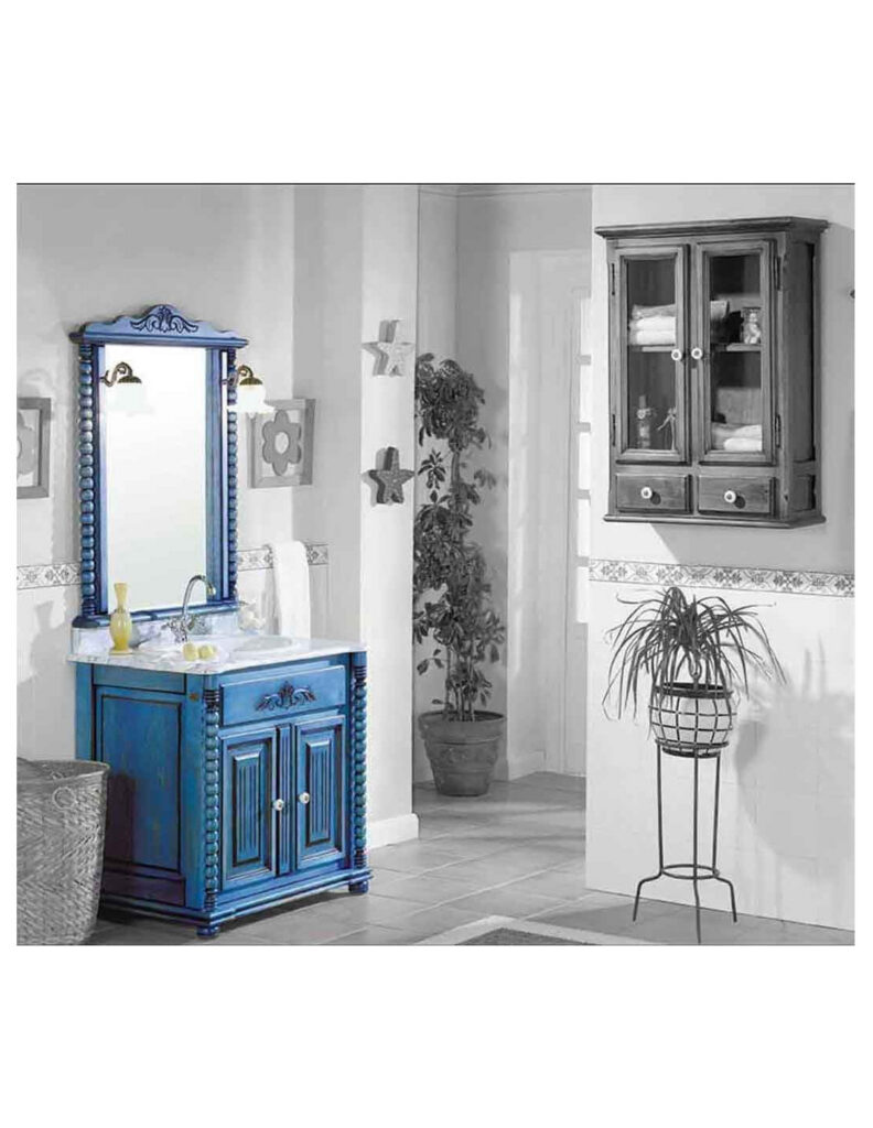 muebles de baño rusticos