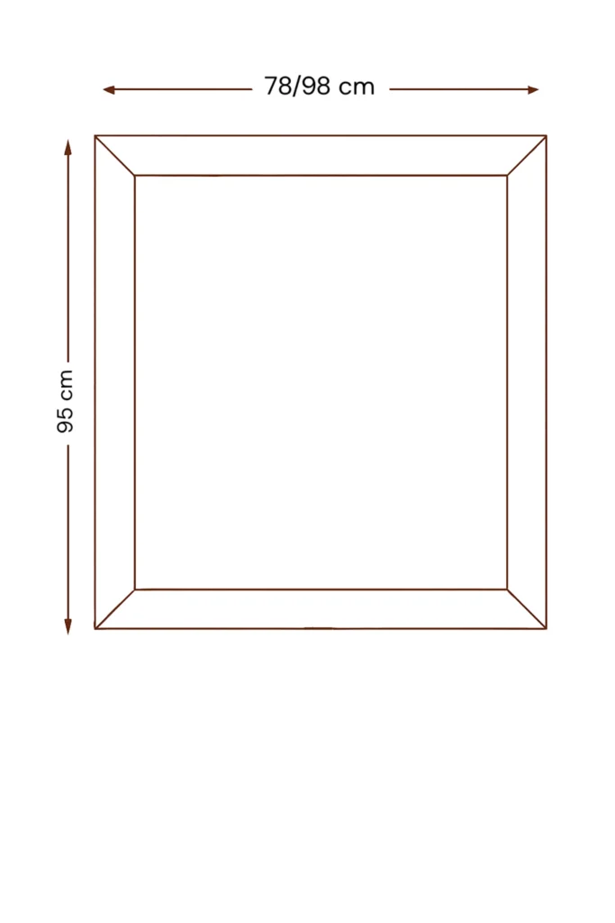 Espejo de baño Leticia