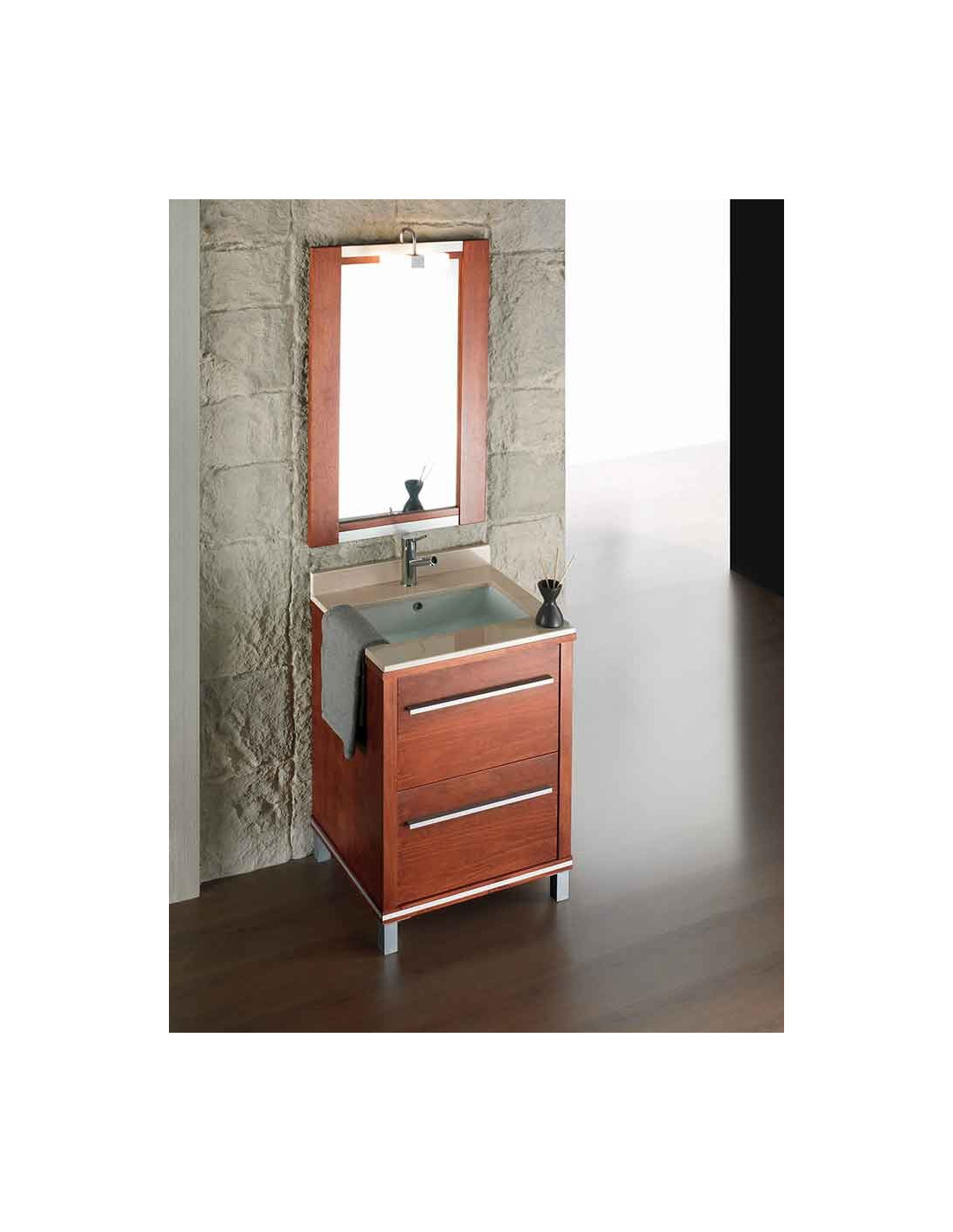 muebles de baño con espejo