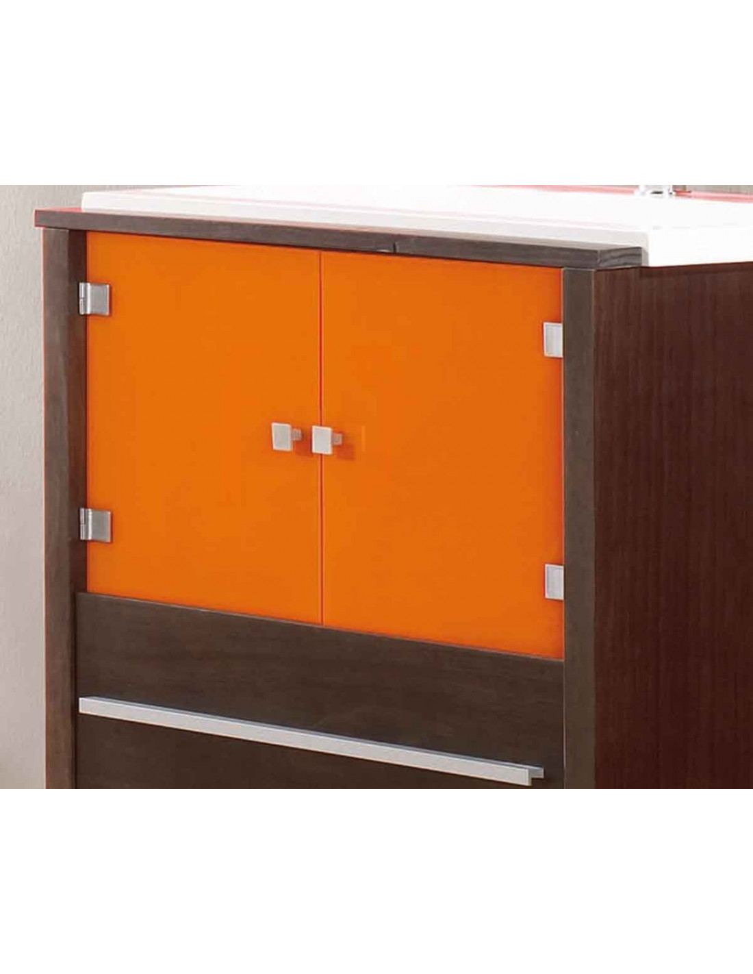 muebles de baño de madera modernos