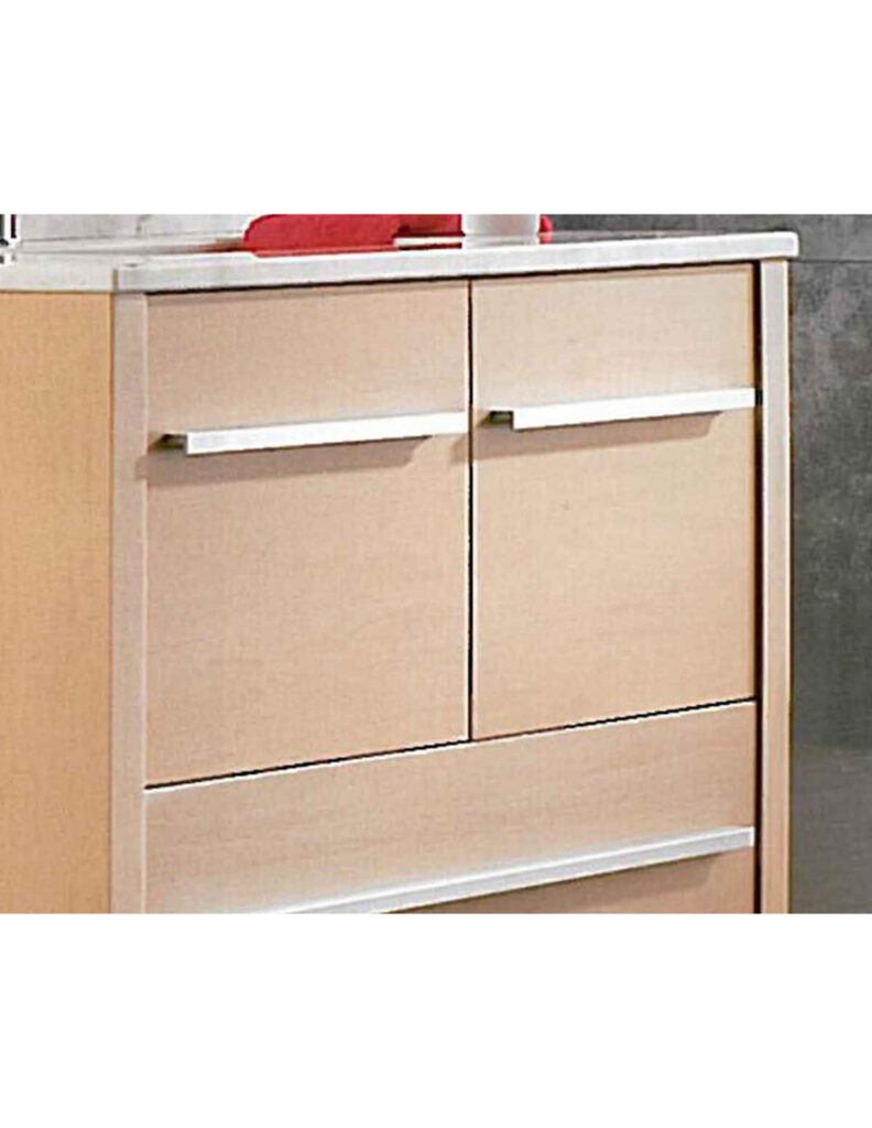 muebles de baño de madera modernos