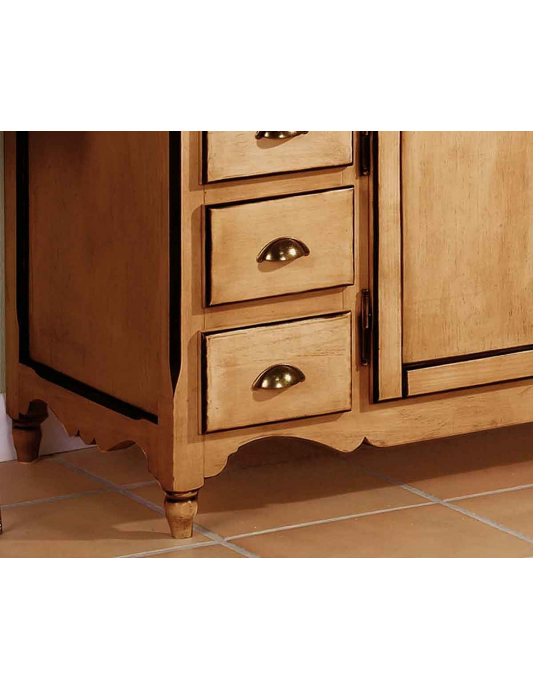 muebles madera baño