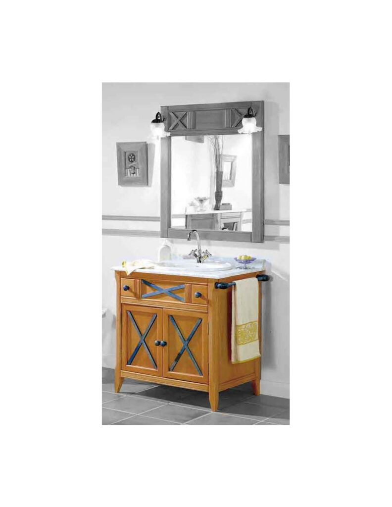 muebles baño lavabo sobre encimera