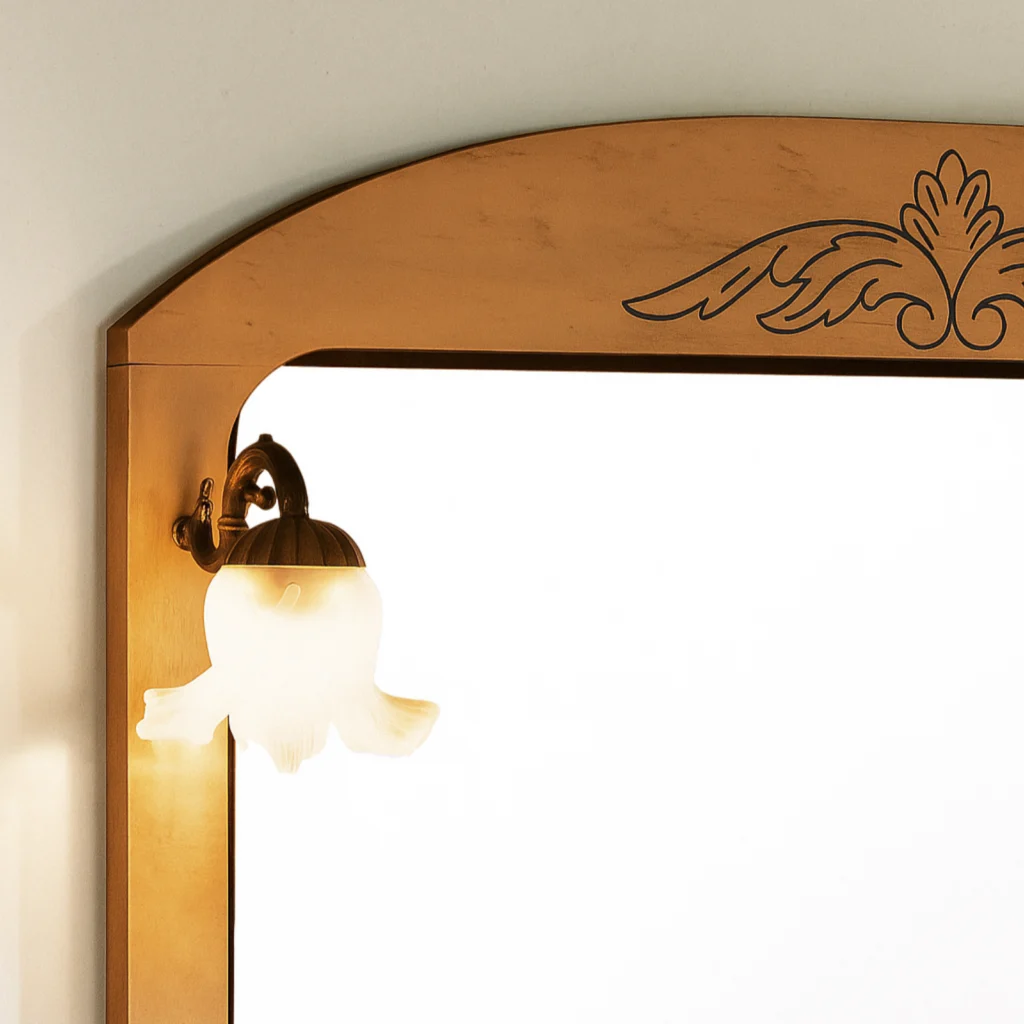 Espejo de baño Ulises detalle marco