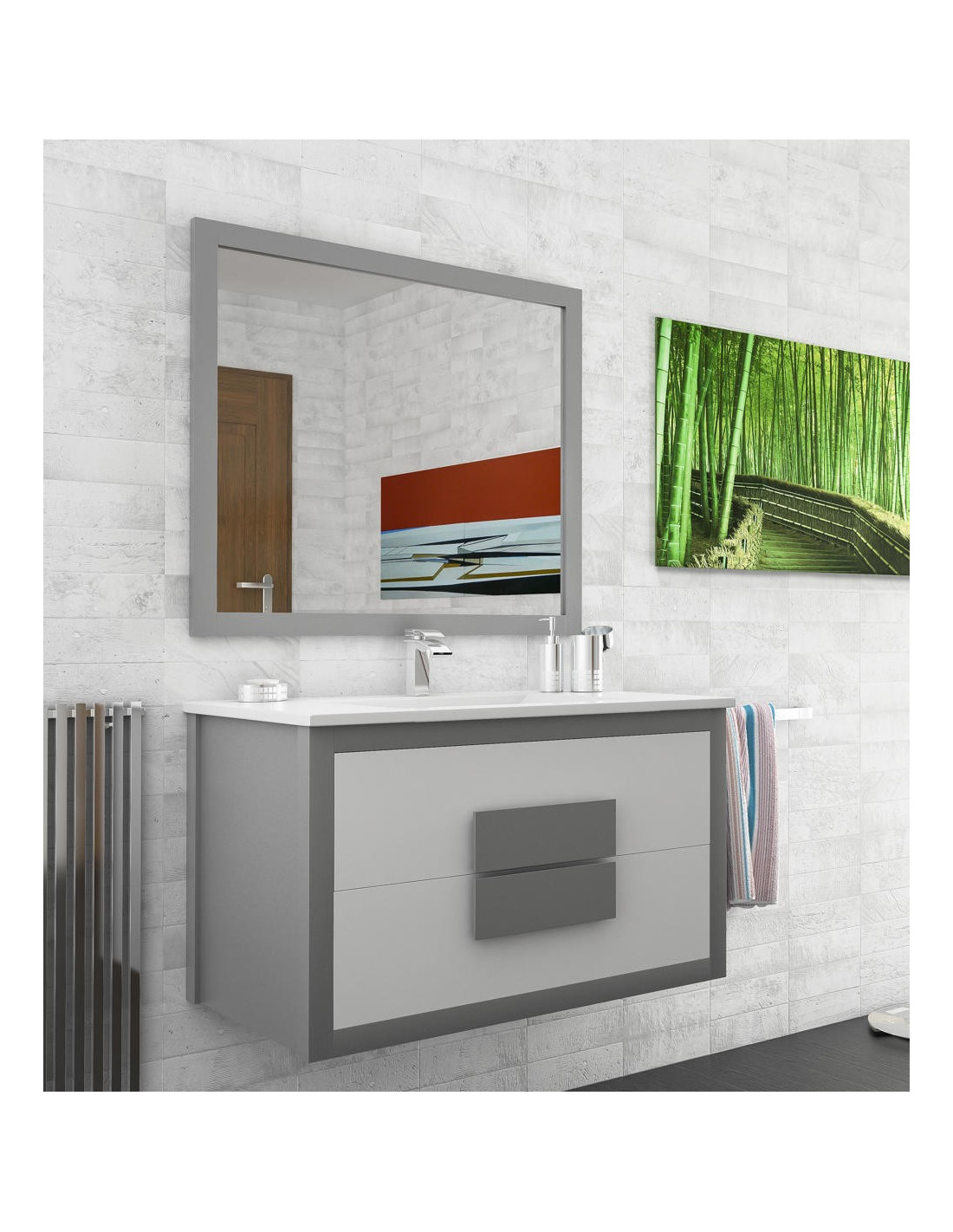 Mueble moderno suspendido