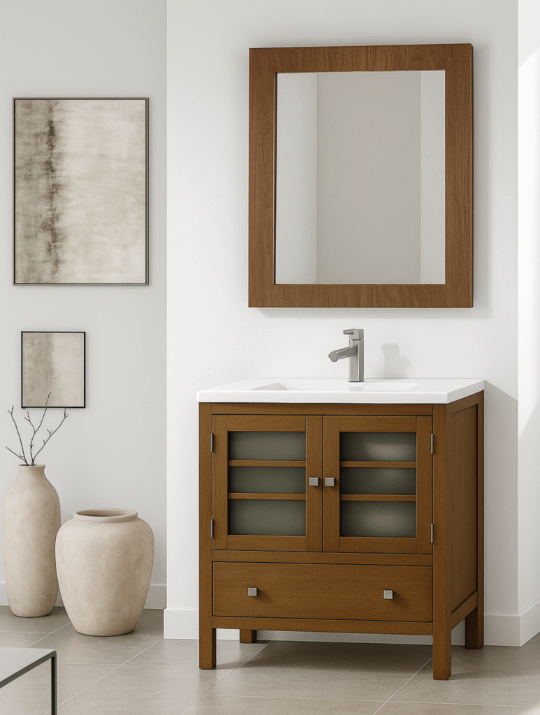 Mueble de baño estilo clásico Marte