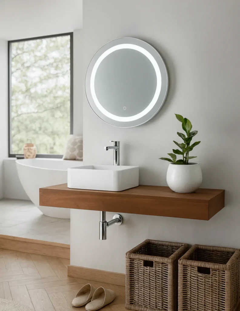 Mueble de baño suspendido estilo moderno Malta