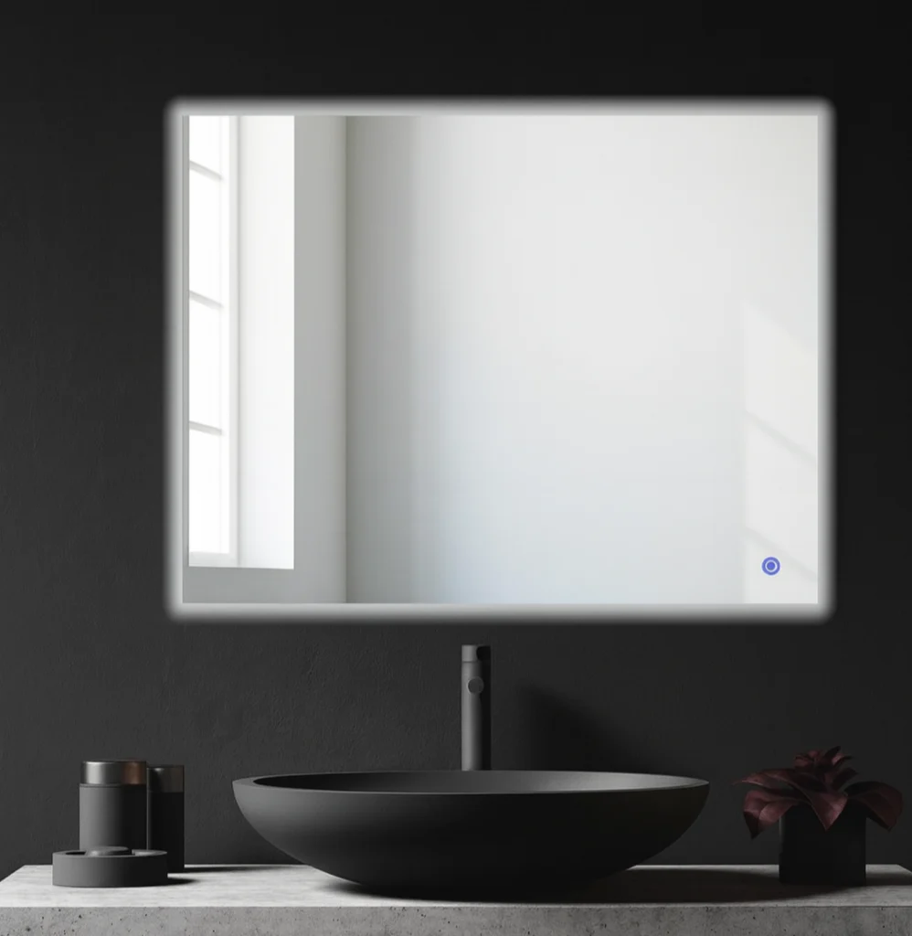 Espejo led rectangular blues