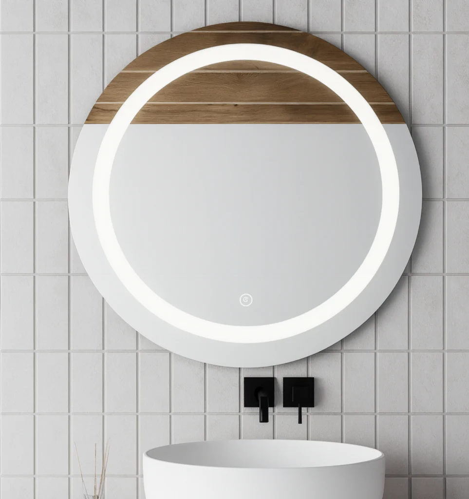 Espejo led redondo Alcor