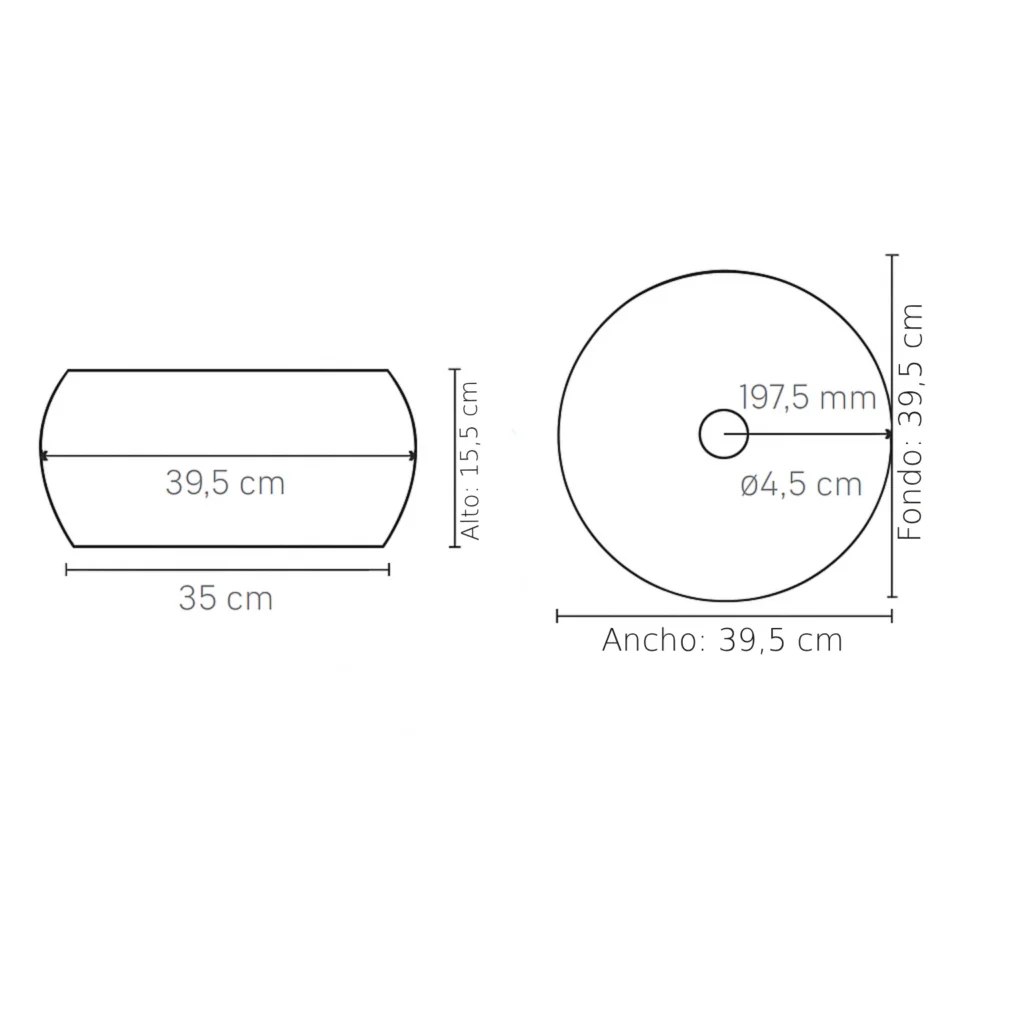 Ficha técnica sobre lavabo Sokar