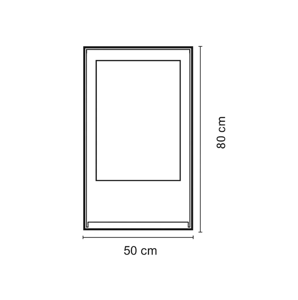 Plano espejo led Uffizi
