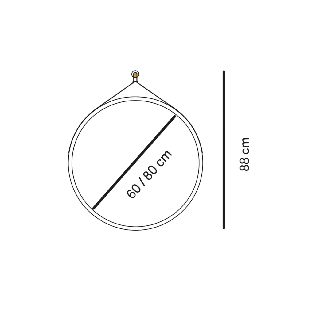 Plano espejo Leather