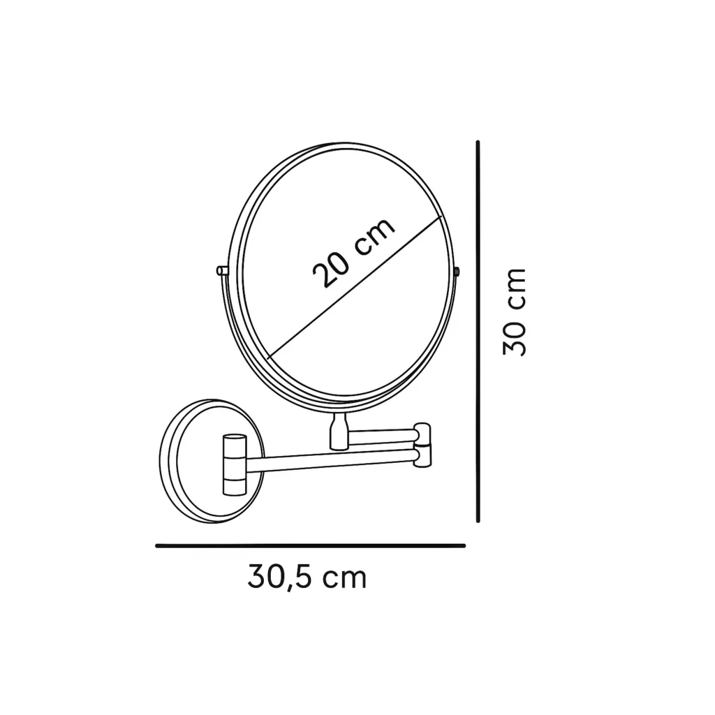 Espejo de aumento Magnus